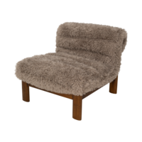 Poodle hair loungestoel