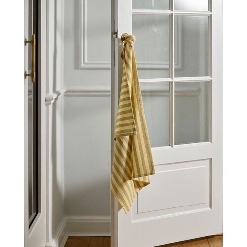 nordal Rafu keukenhanddoek gestreept geel/beige nordal Rafu keukenhanddoek gestreept geel/beige