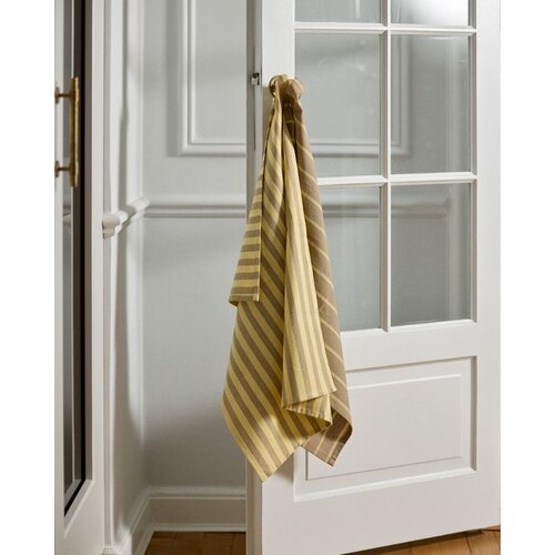 nordal Kinu keukenhanddoek gestreept geel/beige nordal Kinu keukenhanddoek gestreept geel/beige