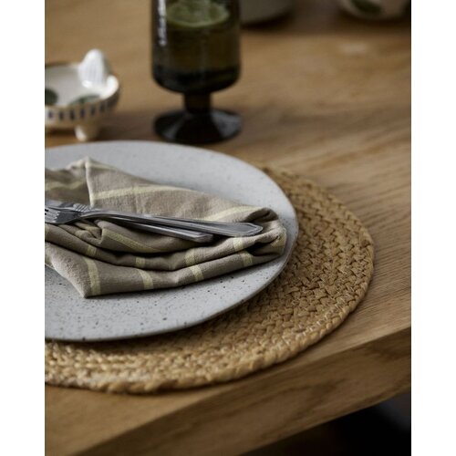 nordal Kinu keukenhanddoek gestreept geel/beige nordal Kinu keukenhanddoek gestreept geel/beige