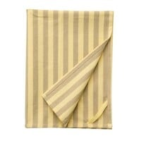 Rafu keukenhanddoek gestreept geel/beige