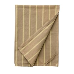 nordal Torchon rayé Nordal KINU jaune/beige 70 x 50 cm nordal Torchon rayé Nordal KINU jaune/beige 70 x 50 cm