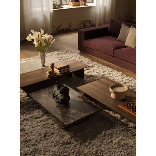 Bolia Podi salontafel donker geolied eikenhout 120 x 60 x H 25