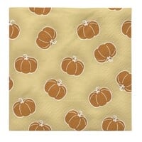 Pompoen papieren servetten beige / burned orange - set van 20