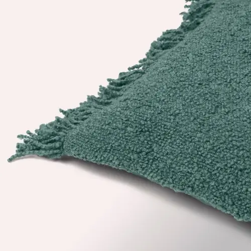 Broste Copenhagen Fria kussen teal 60 x 40 Broste Copenhagen Fria kussen teal 60 x 40