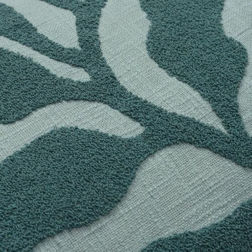 Broste Copenhagen Delia kussen Teal/Light Sage Broste Copenhagen Delia kussen Teal/Light Sage