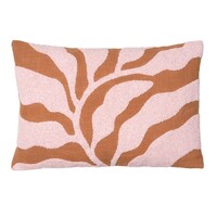 Delia kussen Mocha Bisque/Chalk Pink