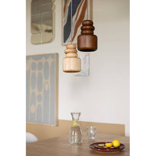 Zuiver Dicky hanglamp walnoot Zuiver Dicky hanglamp walnoot