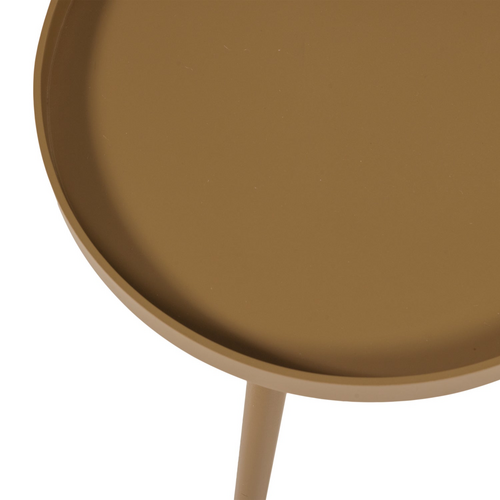 WOOOD Sasha table d'appoint Ø 41 cm bois jaune miel WOOOD Sasha table d'appoint Ø 41 cm bois jaune miel