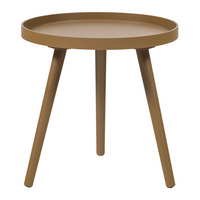 Sasha table d'appoint Ø 41 cm bois jaune miel