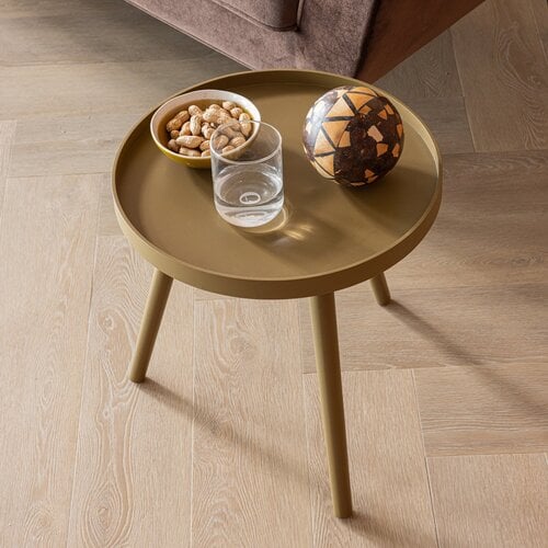 WOOOD Sasha table d'appoint Ø 41 cm bois jaune miel WOOOD Sasha table d'appoint Ø 41 cm bois jaune miel