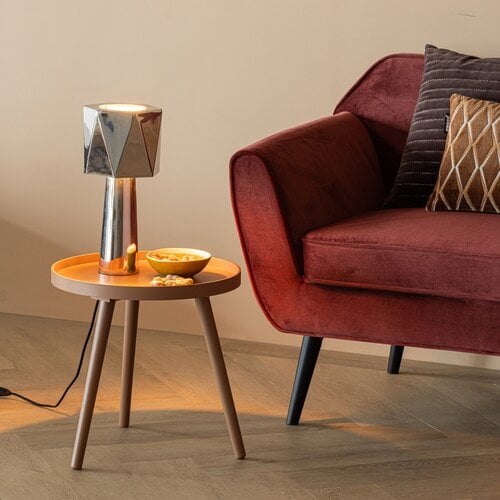 WOOOD Sasha table d’appoint Ø 41 cm bois rose ancien WOOOD Sasha table d’appoint Ø 41 cm bois rose ancien