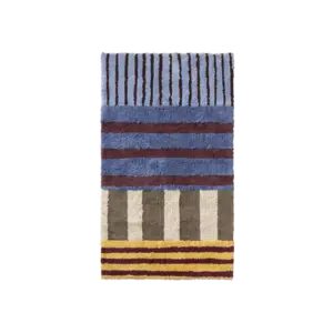 Lorena Canals Color on indigo blue tapis lavable 80 x 140 cm Lorena Canals Color on indigo blue tapis lavable 80 x 140 cm