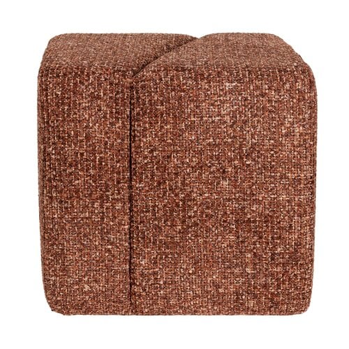 Dance pouf terracotta
