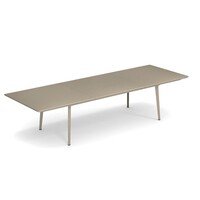 Plus4 verlengbare tuintafel taupe 220+110 x 110
