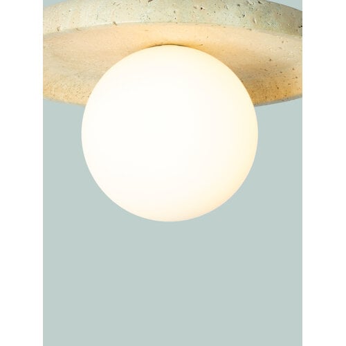 It’s about RoMi Tivoli plafondlamp / wandlamp travertin white It’s about RoMi Tivoli plafondlamp / wandlamp travertin white