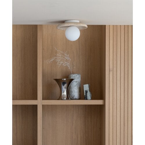 It’s about RoMi Tivoli plafondlamp / wandlamp travertin white It’s about RoMi Tivoli plafondlamp / wandlamp travertin white