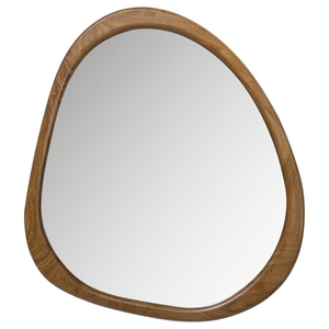 WOOOD Leif miroir en bois naturel 48 x 44 cm WOOOD Leif miroir en bois naturel 48 x 44 cm
