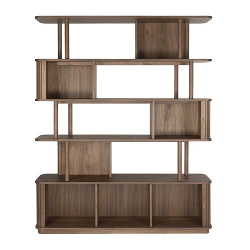 Zuiver Barbier boekenkast walnoot Zuiver Barbier boekenkast walnoot