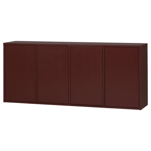 WOOOD Merel dressoir grenen bordeauxrood