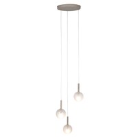 Murano suspension 3 boules sable