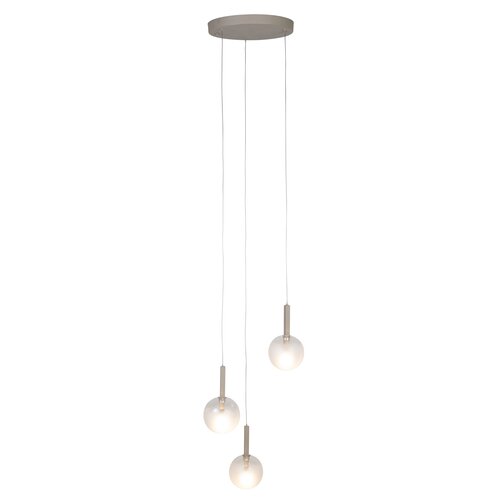 It’s about RoMi Murano suspension 3 boules sable