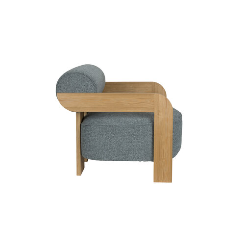 Zuiver Oolong fauteuil blauw Zuiver Oolong fauteuil blauw