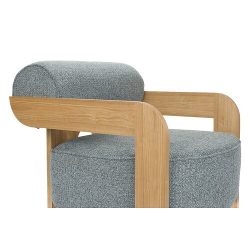 Zuiver Oolong fauteuil blauw Zuiver Oolong fauteuil blauw