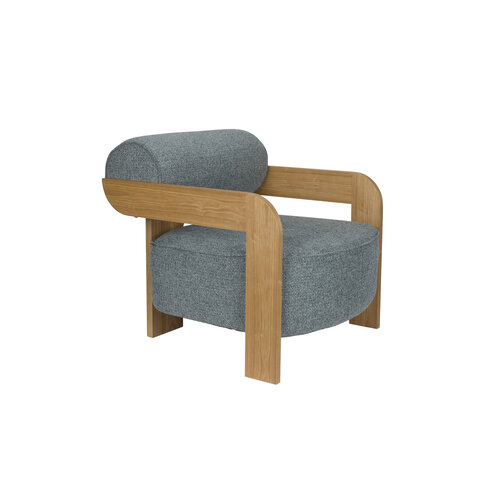 Zuiver Oolong fauteuil blauw Zuiver Oolong fauteuil blauw