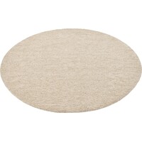 Tova tapis rond crème