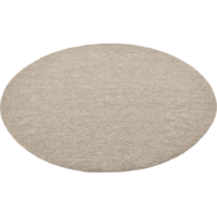 Tova tapis rond gris clair