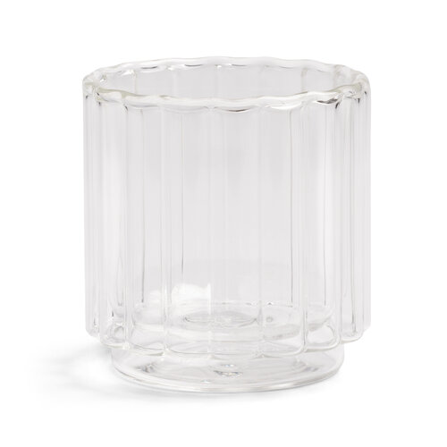 &Klevering Tube glas helder - set van 2