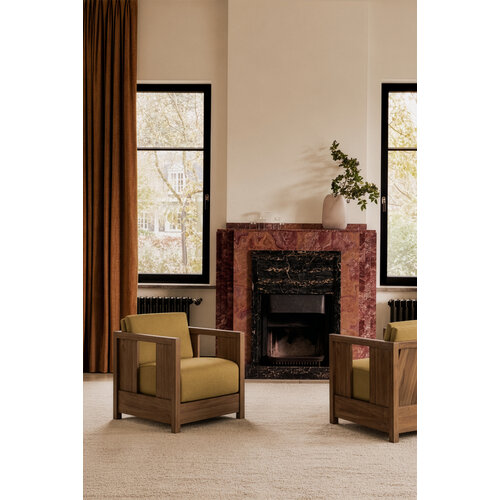 Ethnicraft Roan loungestoel teak wild brown