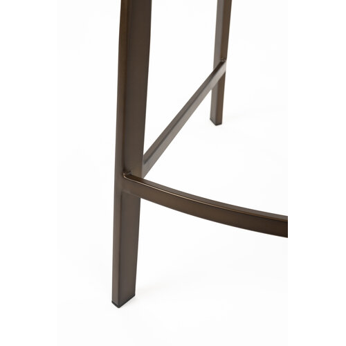 Dutchbone Franky tabouret de bar beige H assise 65 Dutchbone Franky tabouret de bar beige H assise 65