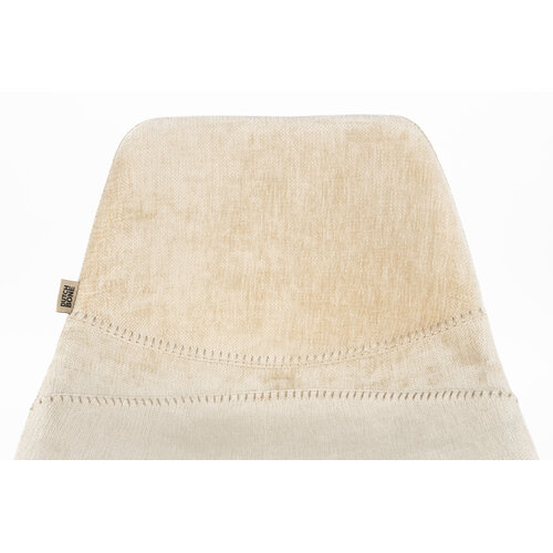 Dutchbone Franky tabouret de bar beige H assise 65 Dutchbone Franky tabouret de bar beige H assise 65