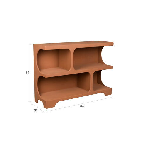 Dutchbone Dundee shelf étagère murale M Marron