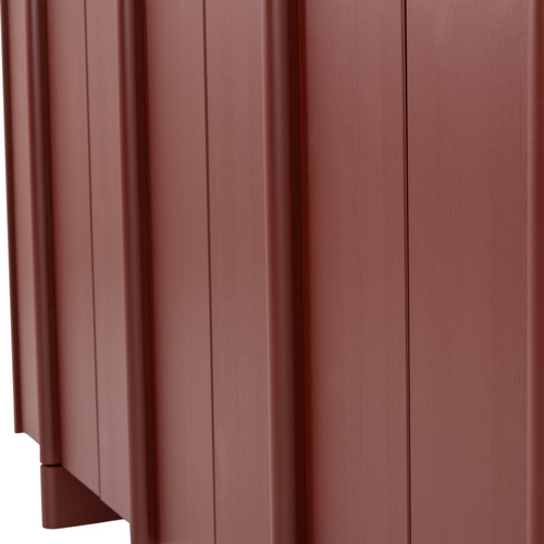 WOOOD Basu dressoir grenen bordeauxrood WOOOD Basu dressoir grenen bordeauxrood