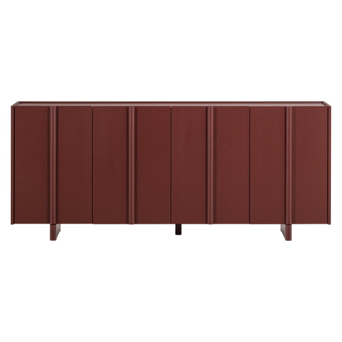 WOOOD Basu dressoir grenen bordeauxrood WOOOD Basu dressoir grenen bordeauxrood