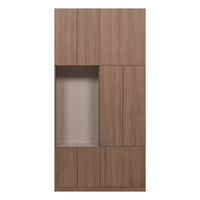 Build wandkast combinatie 108 cm eiken decor bruin