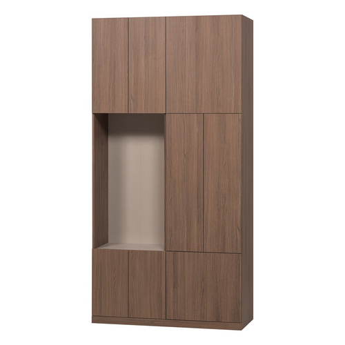 WOOOD Build wandkast combinatie 108 cm eiken decor bruin WOOOD Build wandkast combinatie 108 cm eiken decor bruin