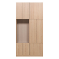 Build wandkast combinatie 108 cm eiken decor naturel