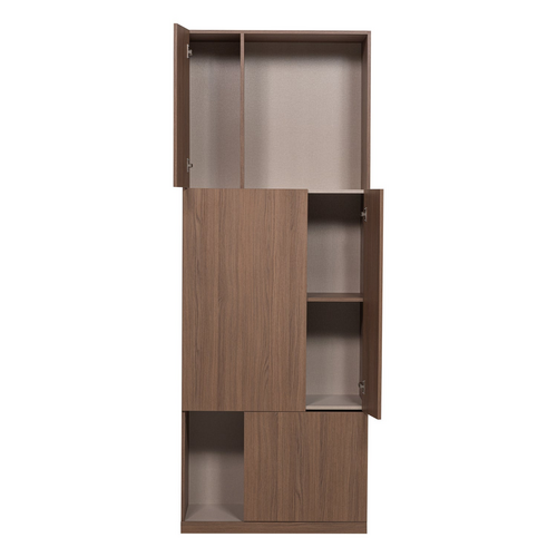 WOOOD Build opbergkast 80 cm eiken decor bruin WOOOD Build opbergkast 80 cm eiken decor bruin