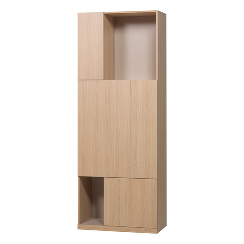 WOOOD Build opbergkast 80 cm eiken decor naturel WOOOD Build opbergkast 80 cm eiken decor naturel
