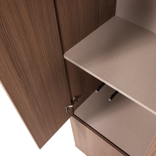 WOOOD Build smalle opbergkast 54 cm eiken decor bruin WOOOD Build smalle opbergkast 54 cm eiken decor bruin