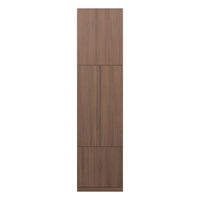 Build smalle opbergkast 54 cm eiken decor bruin