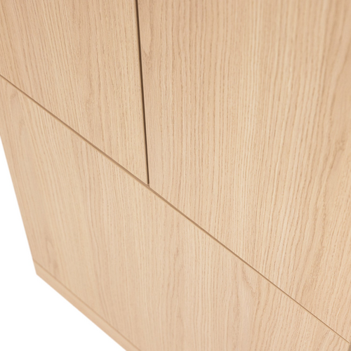 WOOOD Build smalle opbergkast 54 cm eiken decor naturel WOOOD Build smalle opbergkast 54 cm eiken decor naturel