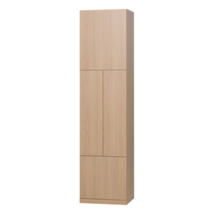 WOOOD Build smalle opbergkast 54 cm eiken decor naturel WOOOD Build smalle opbergkast 54 cm eiken decor naturel