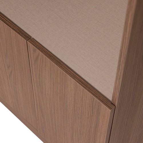 WOOOD Build smalle half open kast 54 cm eiken decor bruin WOOOD Build smalle half open kast 54 cm eiken decor bruin