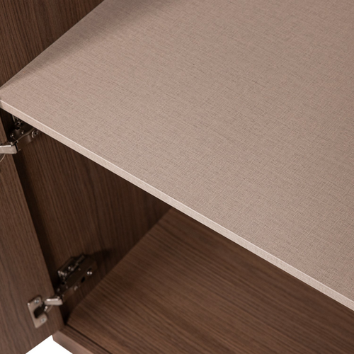WOOOD Build smalle half open kast 54 cm eiken decor bruin WOOOD Build smalle half open kast 54 cm eiken decor bruin