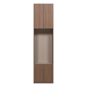 WOOOD Build smalle half open kast 54 cm eiken decor bruin WOOOD Build smalle half open kast 54 cm eiken decor bruin